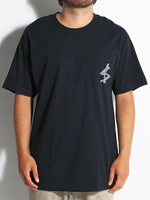 Slave Money Pocket Tee Navy SM