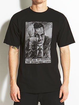 Slave No Friends Tee Black/Grey/BGY SM
