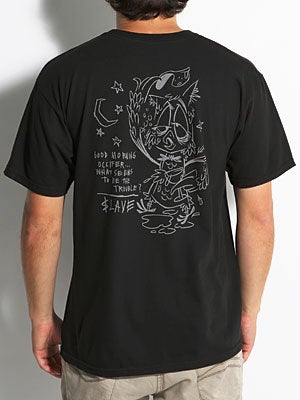 Slave Nite Owl Tee Black SM