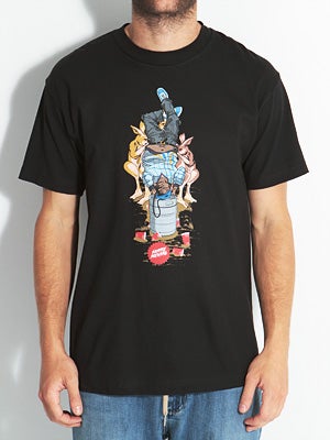 BIG Keg Stand Tee Black SM