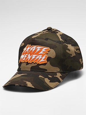 Skate Mental Bolts Shine Hat Camo