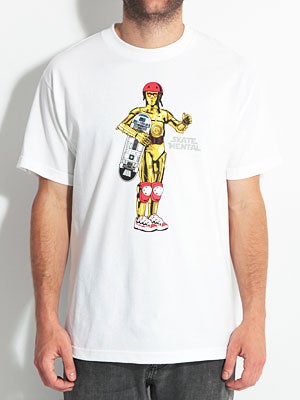 Skate Mental D3PO Tee White LG