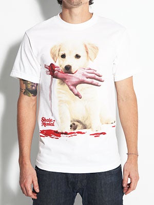 Skate Mental Good Boy Tee White SM