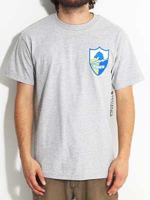 Sk8 Mafia Old Skool Shield Tee Heather Grey SM