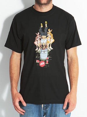 PAC Keg Stand Tee Black MD