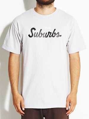 Skate Mental Suburbs Tee Silver SM