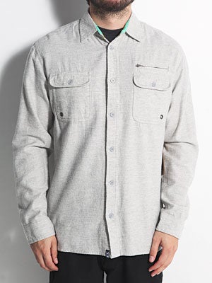 SUPERbrand Classic Flannel Shirt Grey MD