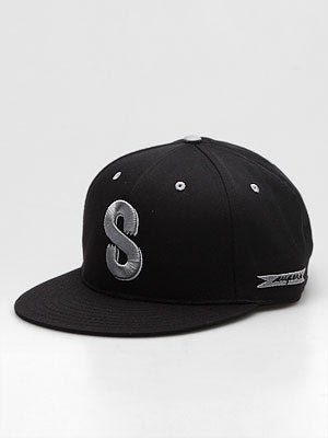 SUPERbrand Snake Snapback Hat Black Adj.