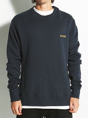 SUPERbrand Super Troop Crew Fleece Navy MD
