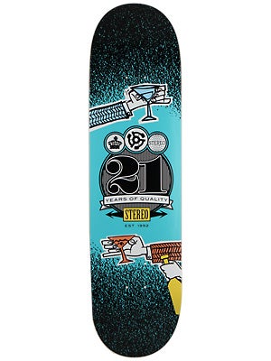 Stereo 21 Years Cheers Deck  8.25 x 32.25