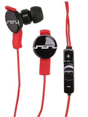 SOL REPUBLIC Amps Earbuds Red