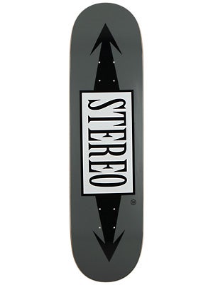 Stereo Arrows Standard Grey Deck  8.5 x 32