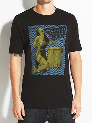 Stereo Drummin' Tee Black SM