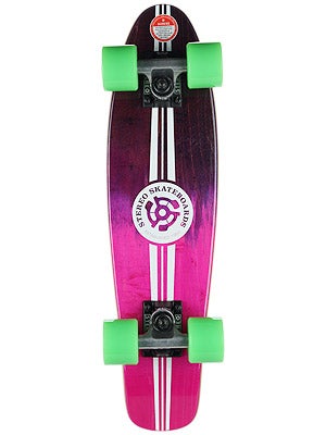 Stereo Wooden Vinyl Cruiser Complete  Purple/Pink