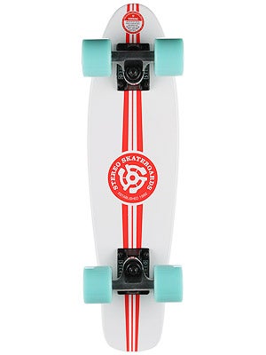 Stereo Wooden Vinyl Cruiser Complete  White