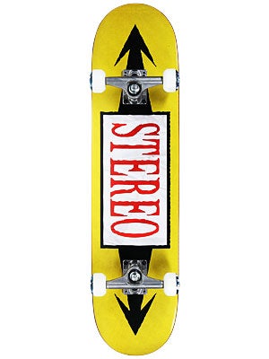Stereo Arrows Yellow Jacket Complete  7.75 x 31.5