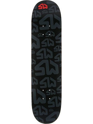 Skate Warehouse Black Fade Deck 7.5 x 31