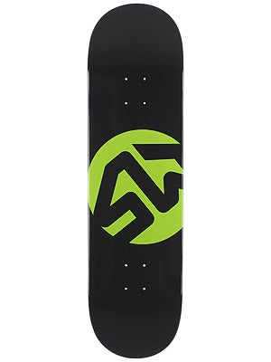 Skate Warehouse Dot Icon Black Deck 8.5 x 32