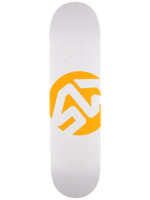 Skate Warehouse Dot Icon White Deck 8.25 x 32.12