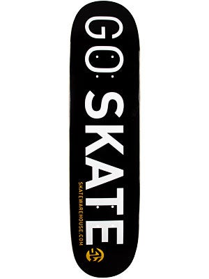 Skate Warehouse Go Skate Deck  7.75 x 31.5