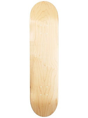 Skate Warehouse Blank V-Natural Deck 7.62 x 31.4