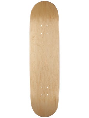 Skate Warehouse Blank V-Natural Deck 8.37 x 31.75