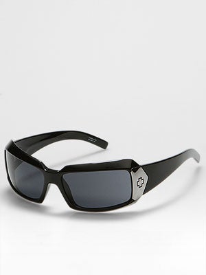 Cleo Girls Shiny Black w/Grey Lens