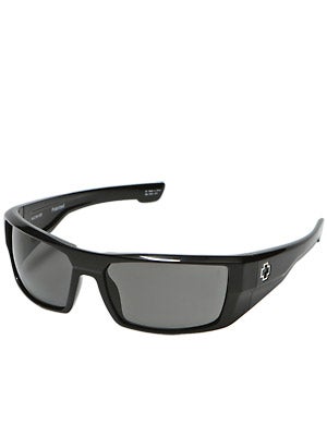Spy Dirk Black Gloss w/Grey Polarized Lens