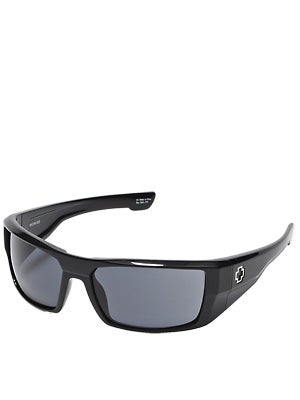 Spy Dirk Black Gloss w/ Grey Lens