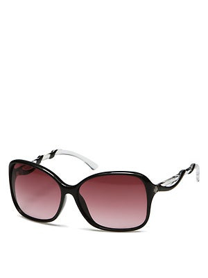 Spy Fiona Girls Black-Clear/Merlot Fade Lens