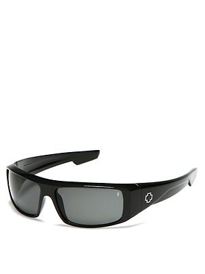 Spy Logan Black Gloss w/Grey Polarized Lens