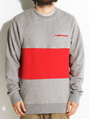 The Hundreds Balm Crew Sweatshirt Red MD