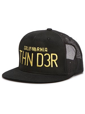 Thunder California Trucker Hat Black Adjustable