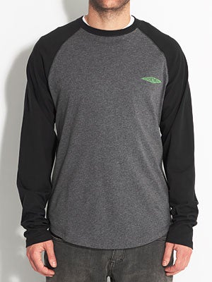 The Hundreds Crater LS Charcoal SM