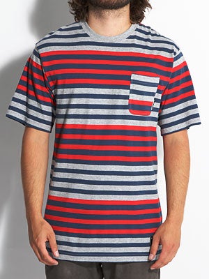 The Hundreds Eve Pocket Tee Red MD