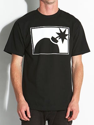 The Hundreds Half Bomb Tee Black SM