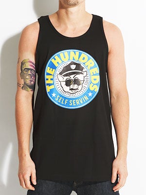 The Hundreds Piggie Tank Black MD