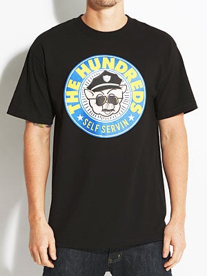 The Hundreds Piggie Tee Black SM