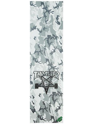 Thrasher Skate Goat Grey Camo Griptape by Mob