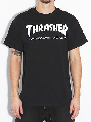 Thrasher Skate Mag Tee Black SM