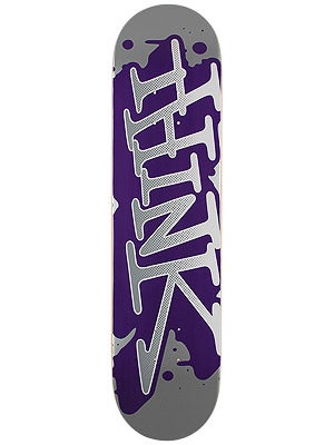 Think Spray Tag Silver/Purple Deck  7.6 x 31.5