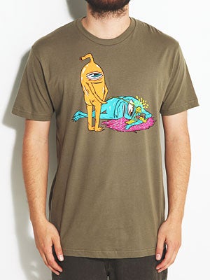 Toy Machine Blue Shower Tee Army SM