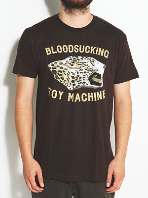 Toy Machine Leopard Tee Brown SM