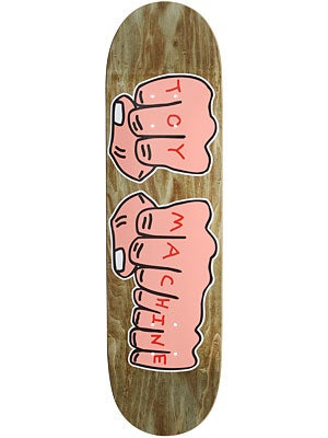 Toy Machine Woodgrain Fists XL Deck  8.5 x 32.125