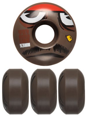 Toy Machine Poo Poo Head Brown Wheels