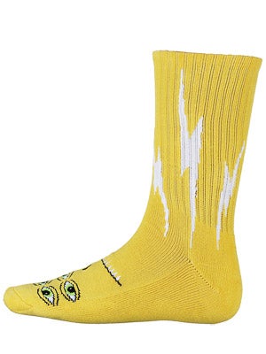 Toy Machine Transmissionator Crew Socks Yellow
