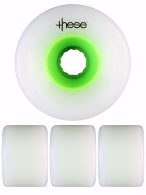 These Wheels Green Hub Wheels