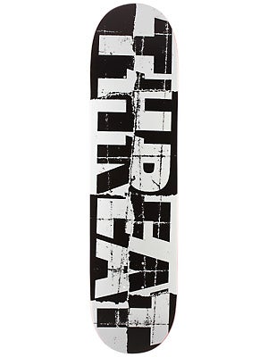 Threat by Zero Shredded Black Deck  7.75 x 31.5