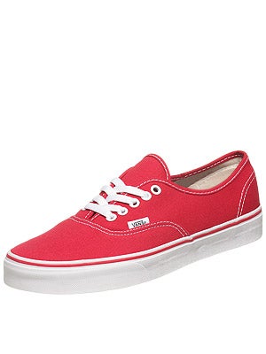 Vans Authentic Shoes Red