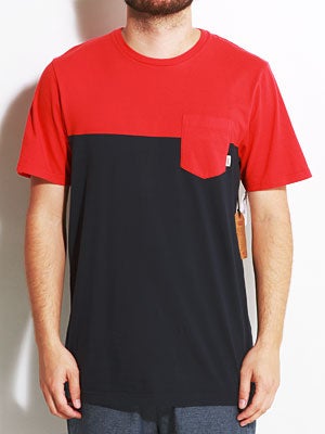 Vans Burke Pocket Tee Red SM